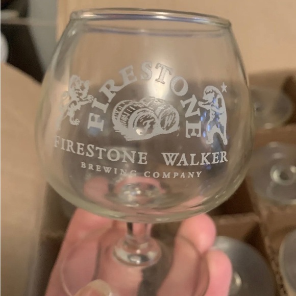 Craft Brewery, Limited Edition, FireStone Walker Brewery Beer Glasses, Rare Find - Picture 2 of 11